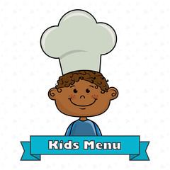 boy kids menu food vector illustration graphic