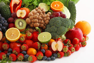 新鮮な野菜と果物