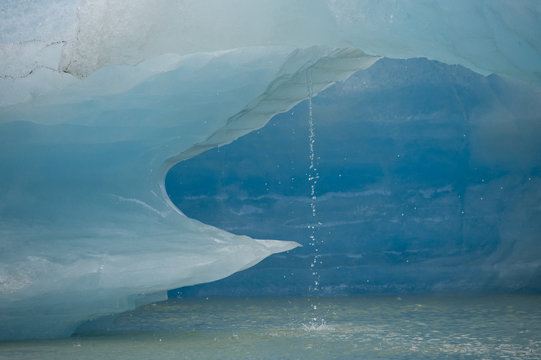 Melting Glacier Iceberg