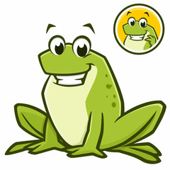 Cartoon Frog