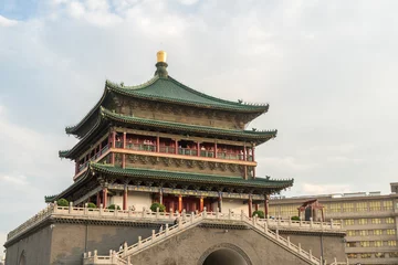 Zelfklevend Fotobehang Xian bell tower © vichie81