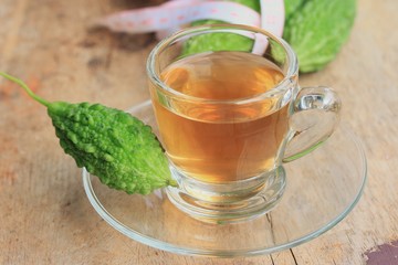 hot tea bitter melon