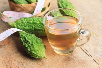 hot tea bitter melon
