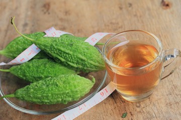hot tea bitter melon