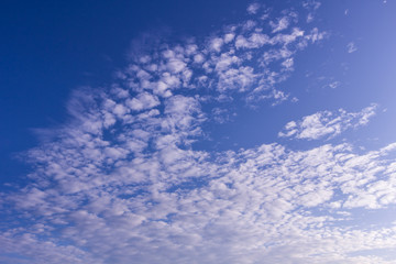 Naklejka na ściany i meble Beauty Clouds with blue sky background