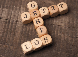 Jetzt gehts los
