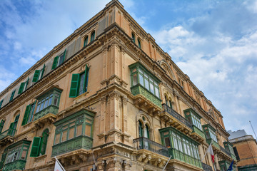 Fototapeta na wymiar Balconi di Malta2