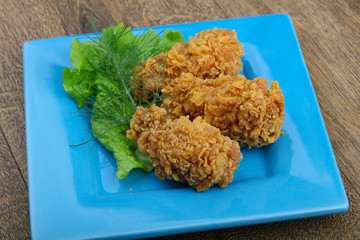 Crispy chicken wings