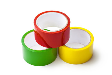  colored tape in large rolls
