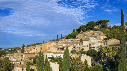 Fototapeta premium Bormes-les-Mimosas in France