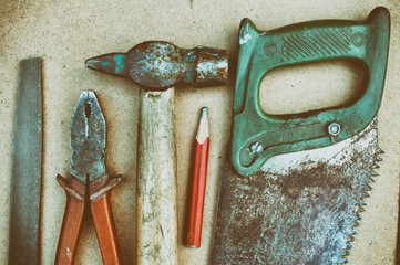 Old tool film style