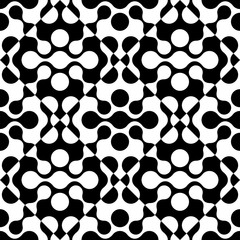 Seamless Curved Shape Pattern