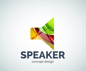 Speaker logo business branding icon