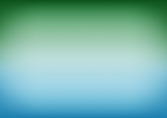 Emerald Water Gradient Background Vector Illustration © asamask92