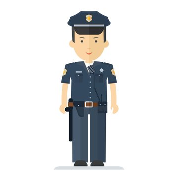 police officer characner