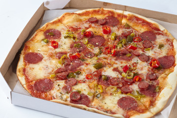 pizza in the box
