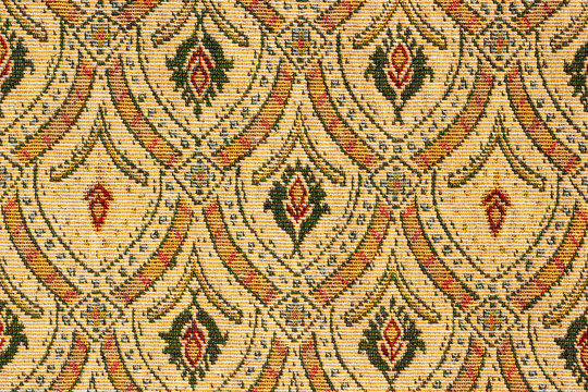 Texture patterned upholstery fabric background