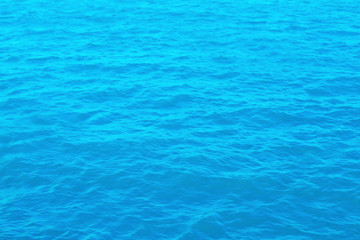 Fototapeta na wymiar Blue sea water texture background