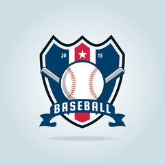 Baseball badge,sport logo,team identity,vector illustration