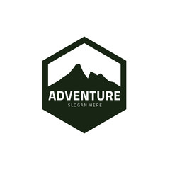 pentagonal adventure emblem