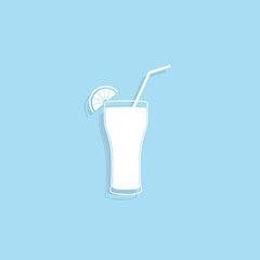glass of juice icon