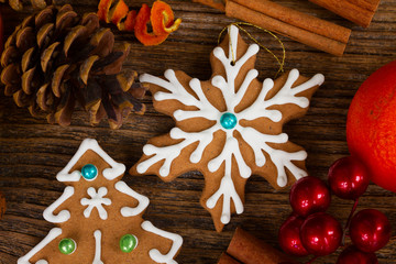 christmas gingerbread cookies