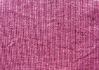 Grungy pink textile cloth texture.
