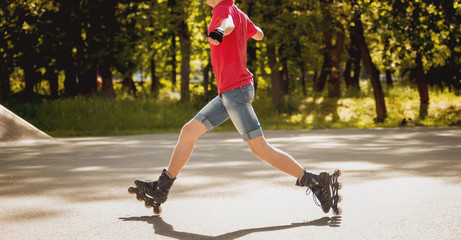 Roller skating