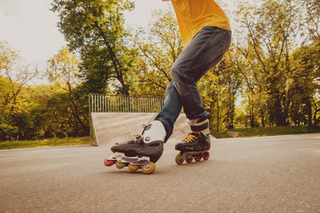 Roller skating
