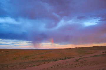 A nice typical Mongolian landscape