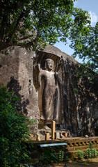 Raswehera statue is a unfinished Buddha statue of Sri Lanka.