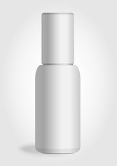 Cosmetic container. Mock-up