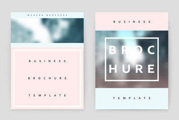 Layout design template, annual report brochure. Business flyer design template.