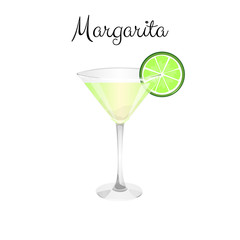 Margarita alcohol cocktail