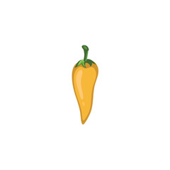 Vector Vegetables - Yellow Chilli Pepper