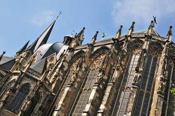 Aquisgrana, Aachen, La Cattedrale - Germania