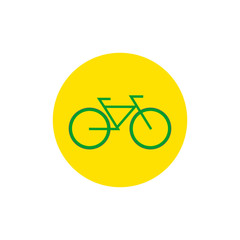 Icon or logo sport bicycle