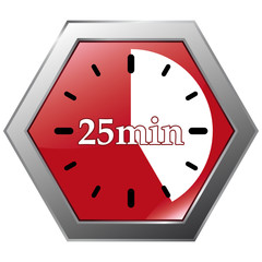25 MINUTES ICON