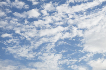 Blue sky background with cloud.