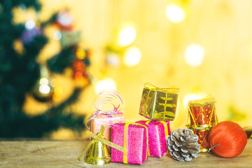 Gift and Christmas decorations