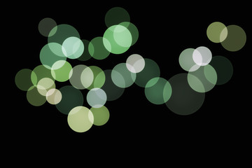 Bokeh grüntöne