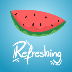 watermelon illustration