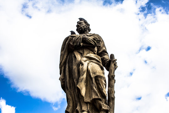 Statue on Charles Bridge, Prague