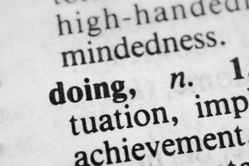 Doing