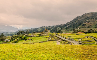 Obraz premium Temple Of The Sun In Ingapirca
