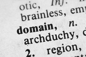 Obraz premium Domain