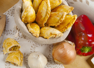 Tapas cipolla e peperoni