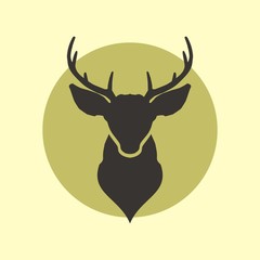 голова оленя