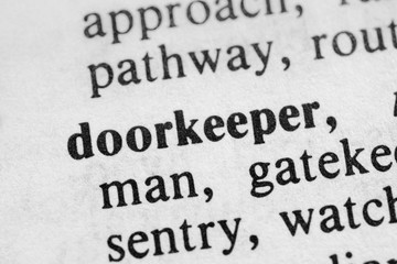 Obraz premium Doorkeeper