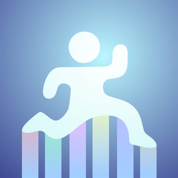 imaginative runner symbol